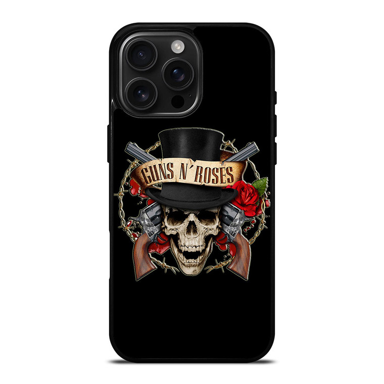 GUN AND ROSES iPhone 16 Pro Max Case GUN AND ROSES iPhone 16 Pro Max Case