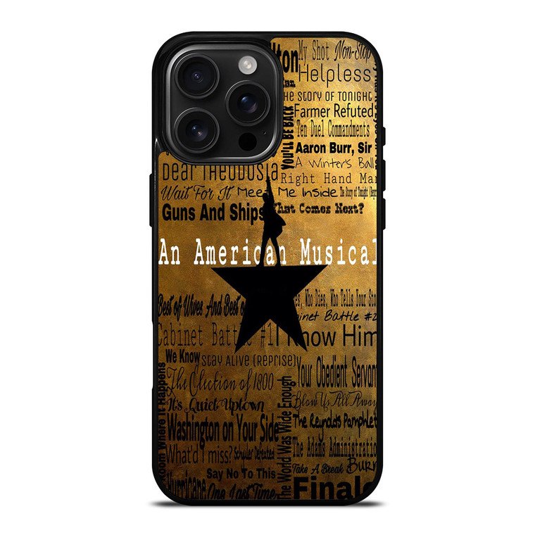 HAMILTON LOGO iPhone 16 Pro Max Case