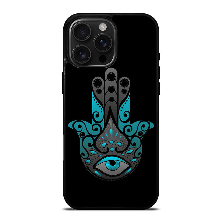 HAMSA EVIL EYE HAND 2 iPhone 16 Pro Max Case