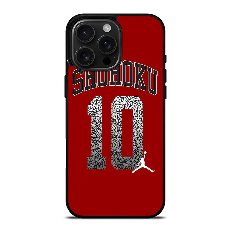 HANAMICHI SAKURAGI SLAMDUNK 10 iPhone 16 Pro Max Case