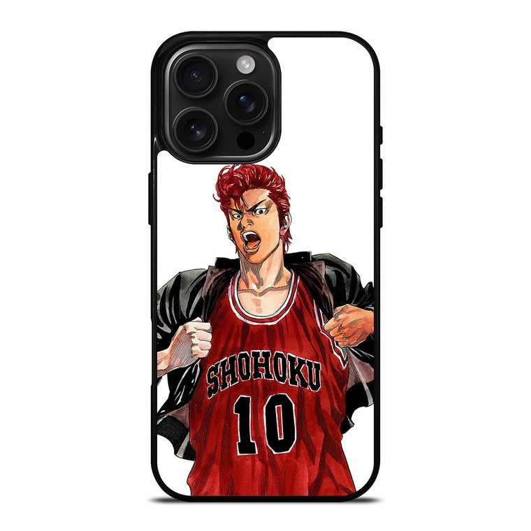 HANAMICHI SAKURAGI SLAMDUNK iPhone 16 Pro Max Case