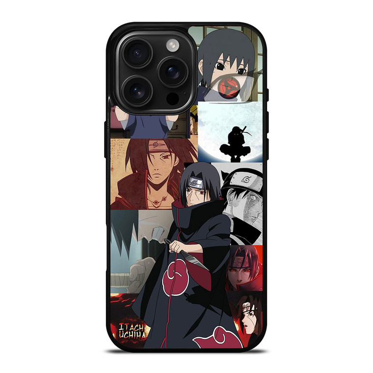 ITACHI UCHIHA COLLAGE iPhone 16 Pro Max Case