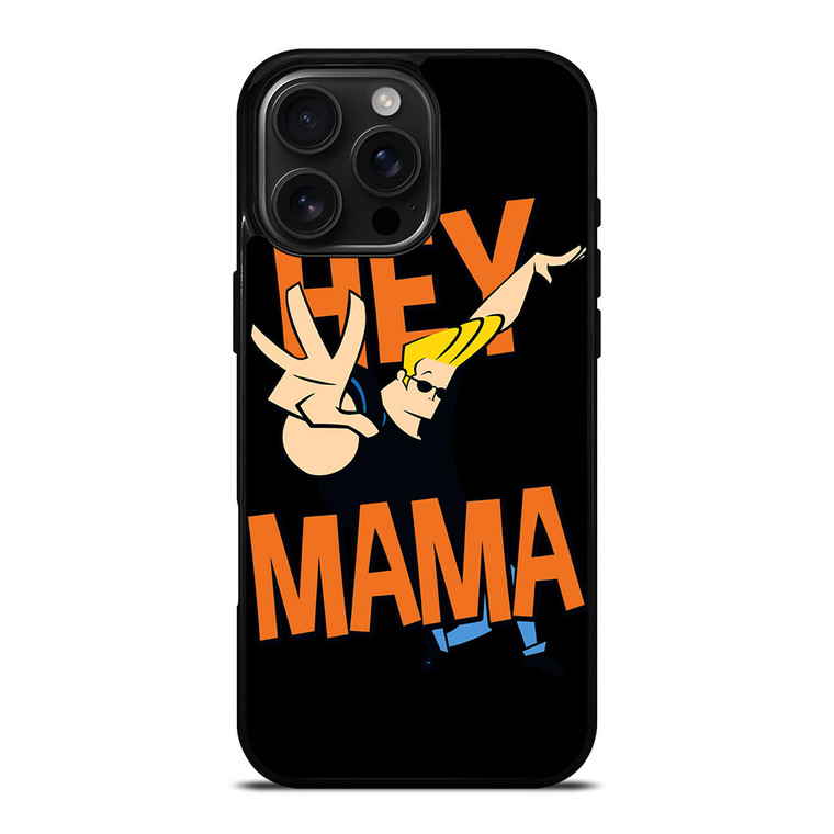 JOHNNY BRAVO HEY MAMA iPhone 16 Pro Max Case JOHNNY BRAVO HEY MAMA iPhone 16 Pro Max Case