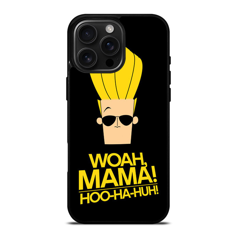 JOHNNY BRAVO WOAH MAMA iPhone 16 Pro Max Case