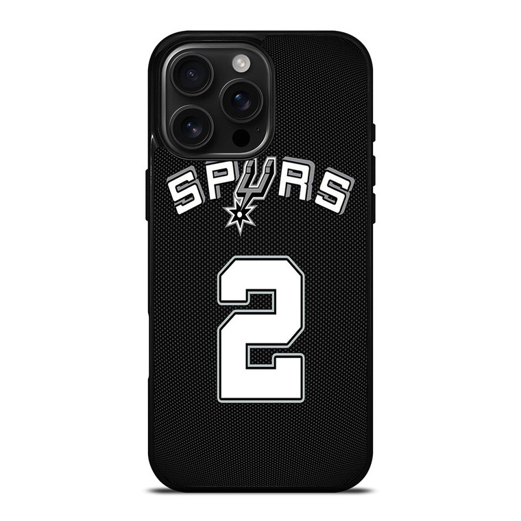 KAWHI LEONARD SAN ANTONIO SPURS iPhone 16 Pro Max Case