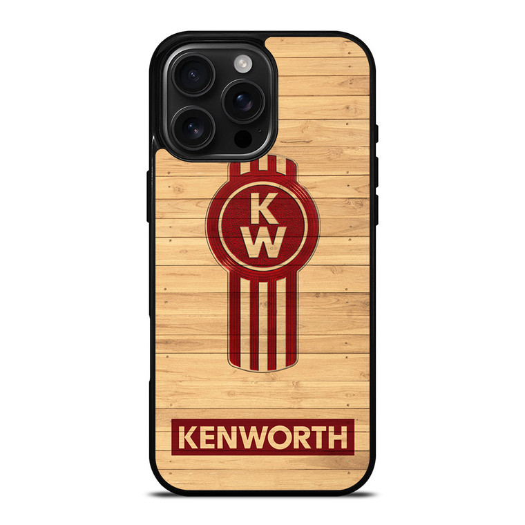 KENWORTH TRUCK LOGO WOODEN iPhone 16 Pro Max Case KENWORTH TRUCK LOGO WOODEN iPhone 16 Pro Max Case