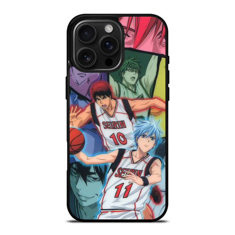 KUROKO'S BASKETBALL ANIME ART iPhone 16 Pro Max Case KUROKO'S BASKETBALL ANIME ART iPhone 16 Pro Max Case