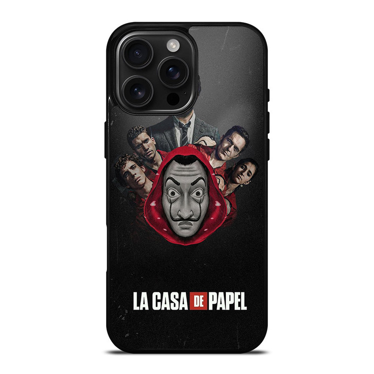 LA CASA DE PAPEL MONEY HEIST ART iPhone 16 Pro Max Case