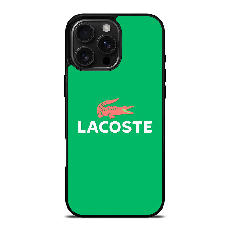 LACOSTE LOGO 2 iPhone 16 Pro Max Case LACOSTE LOGO 2 iPhone 16 Pro Max Case