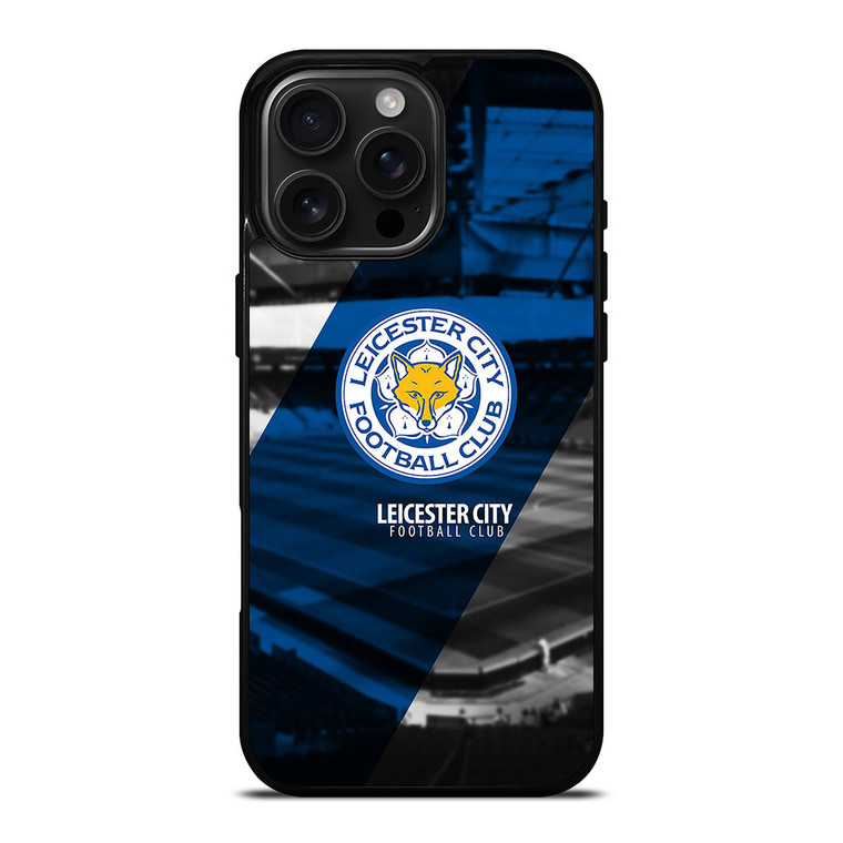 LEICESTER CITY FC LOGO EPL iPhone 16 Pro Max Case