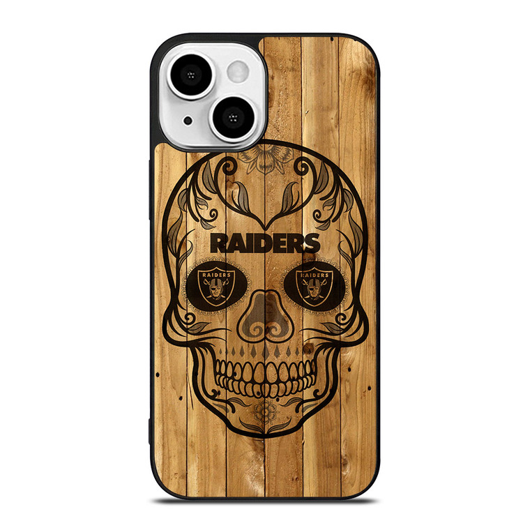 OAKLAND RAIDERS SKULL 3 iPhone 13 Mini Case
