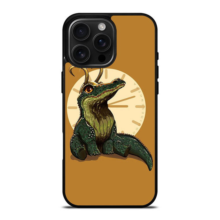 LOKI ALLIGATOR KAWAII CUTE iPhone 16 Pro Max Case
