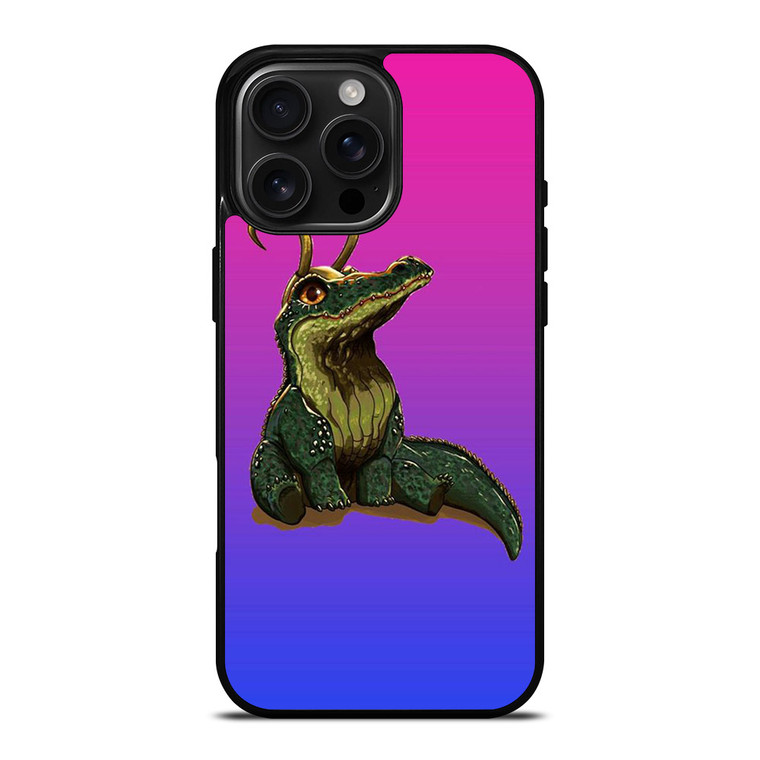 LOKI ALLIGATOR KAWAII iPhone 16 Pro Max Case
