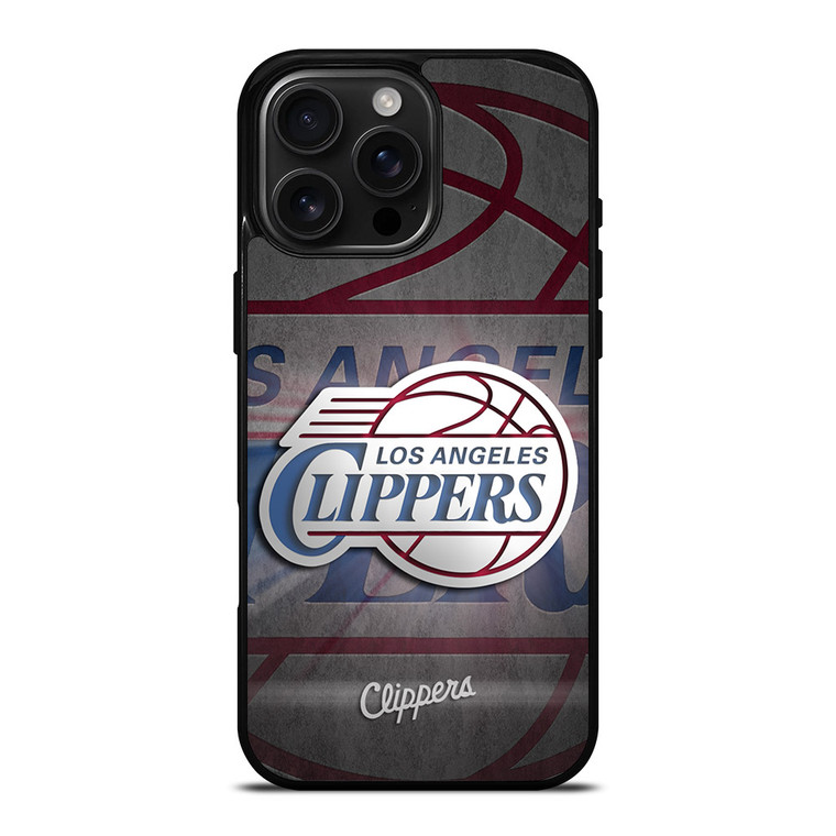 LOS ANGELES CLIPPERS LOGO 3 iPhone 16 Pro Max Case LOS ANGELES CLIPPERS LOGO 3 iPhone 16 Pro Max Case