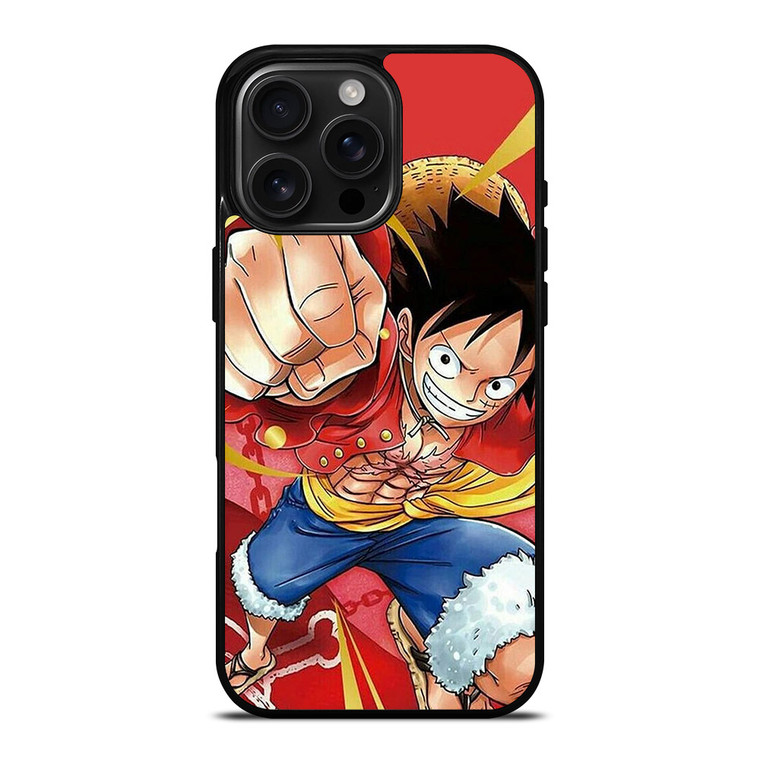 LUFFY PUNCH ONE PIECE iPhone 16 Pro Max Case LUFFY PUNCH ONE PIECE iPhone 16 Pro Max Case