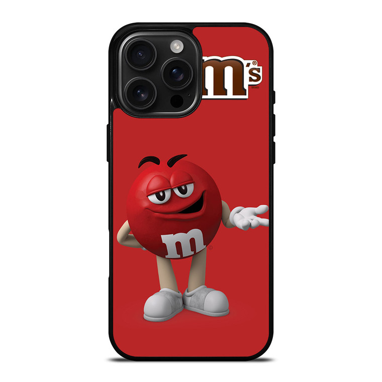 M&M'S CHOCOLATE RED iPhone 16 Pro Max Case