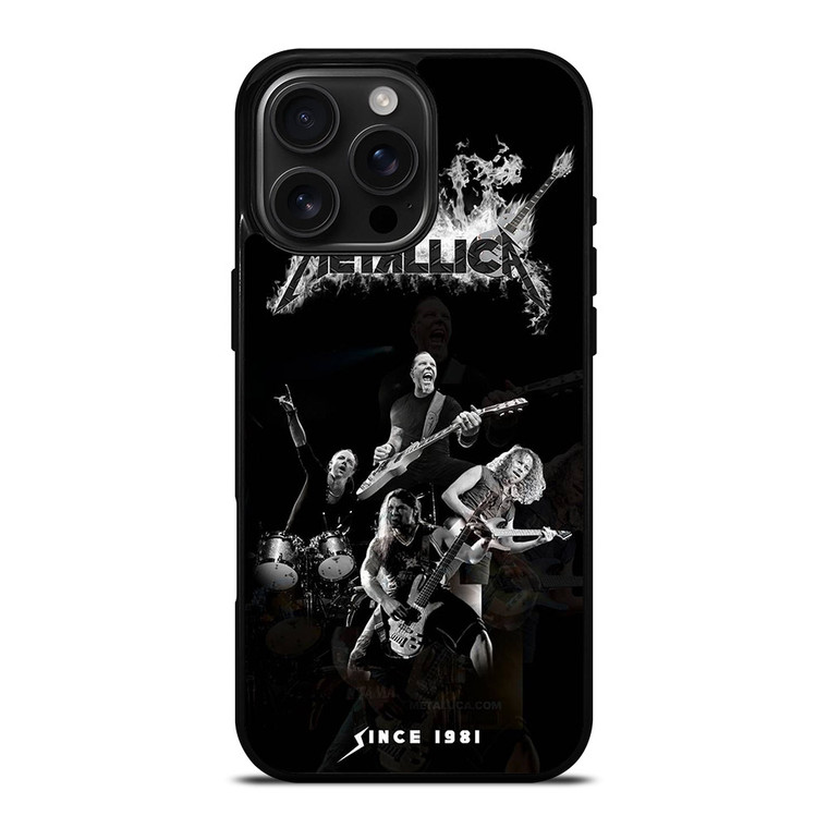 METALLICA BAND ROCK 3 iPhone 16 Pro Max Case METALLICA BAND ROCK 3 iPhone 16 Pro Max Case