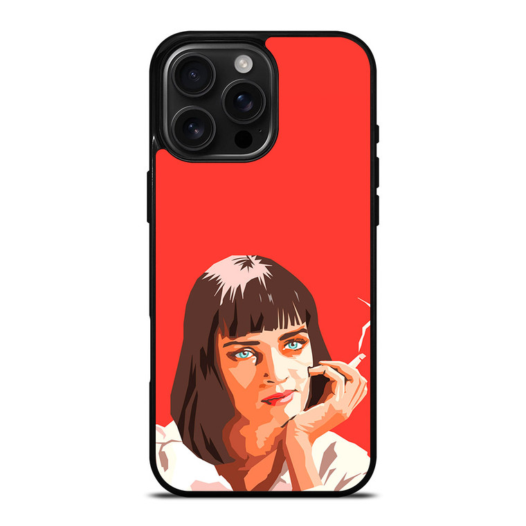 MIA WALLACE PULP FICTION iPhone 16 Pro Max Case MIA WALLACE PULP FICTION iPhone 16 Pro Max Case