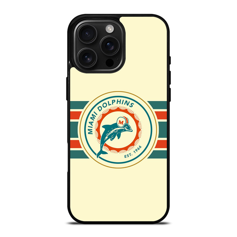MIAMI DOLPHINS NFL 2 iPhone 16 Pro Max Case MIAMI DOLPHINS NFL 2 iPhone 16 Pro Max Case