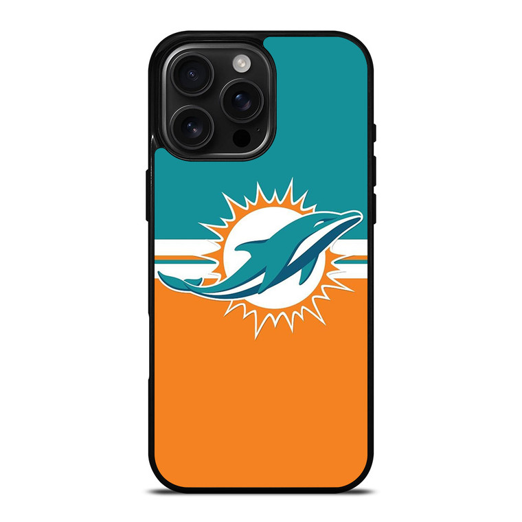 MIAMI DOLPHINS NFL iPhone 16 Pro Max Case MIAMI DOLPHINS NFL iPhone 16 Pro Max Case