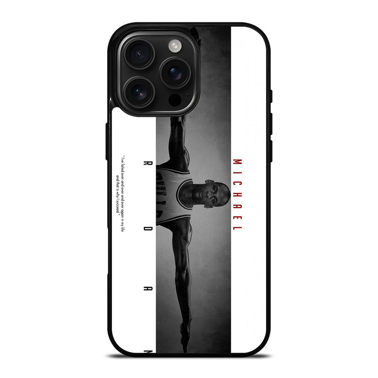 MICHAEL JORDAN CHICAGO BULLS 3 iPhone 16 Pro Max Case
