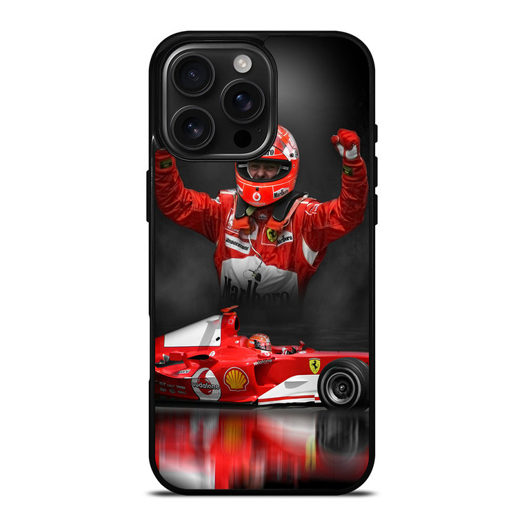 MICHAEL SCHUMACHER FORMULA ONE 4 iPhone 16 Pro Max Case MICHAEL SCHUMACHER FORMULA ONE 4 iPhone 16 Pro Max Case