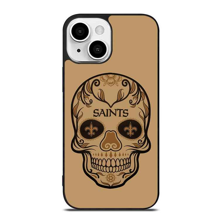 NEW ORLEANS SAINTS SKULL iPhone 13 Mini Case