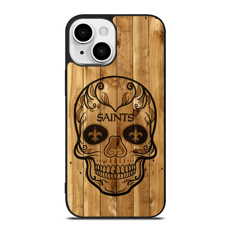 NEW ORLEANS SAINTS SKULL 3 iPhone 13 Mini Case