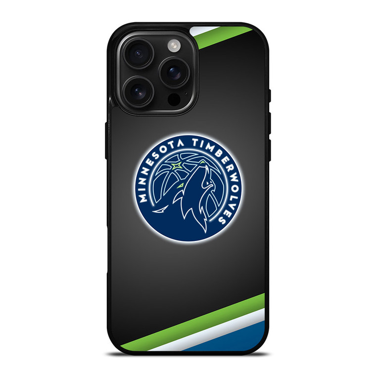 MINNESOTA TIMBERWOLVES LOGO 2 iPhone 16 Pro Max Case