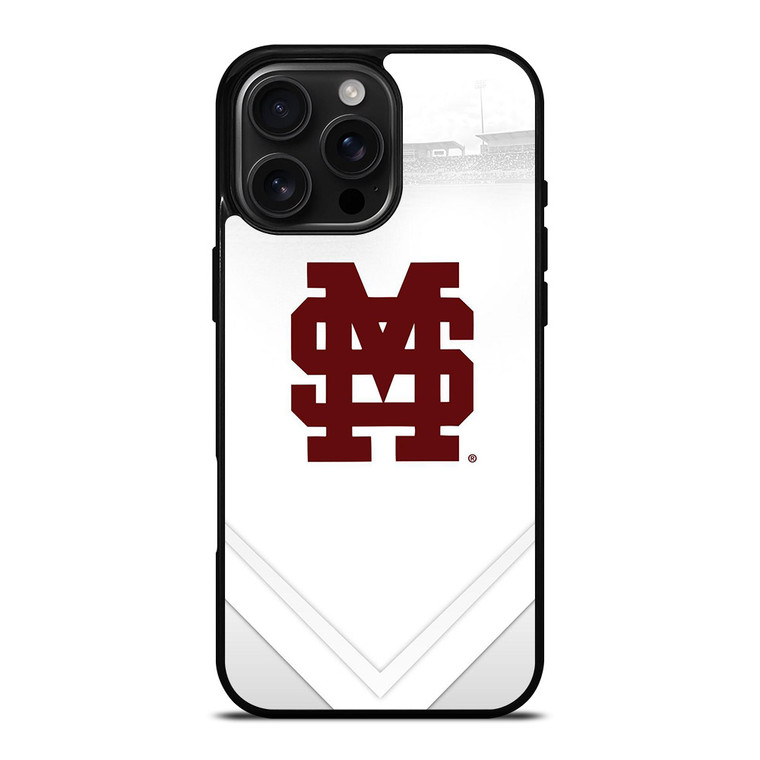 MISSISSIPPI STATE BULLDOGS LOGO iPhone 16 Pro Max Case MISSISSIPPI STATE BULLDOGS LOGO iPhone 16 Pro Max Case
