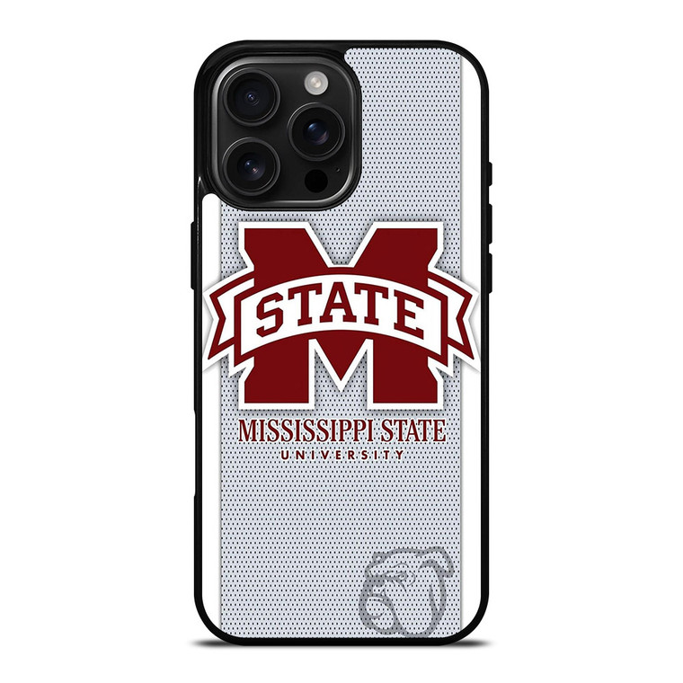 MISSISSIPPI STATE UNIVERSITY BULLDOGS iPhone 16 Pro Max Case MISSISSIPPI STATE UNIVERSITY BULLDOGS iPhone 16 Pro Max Case