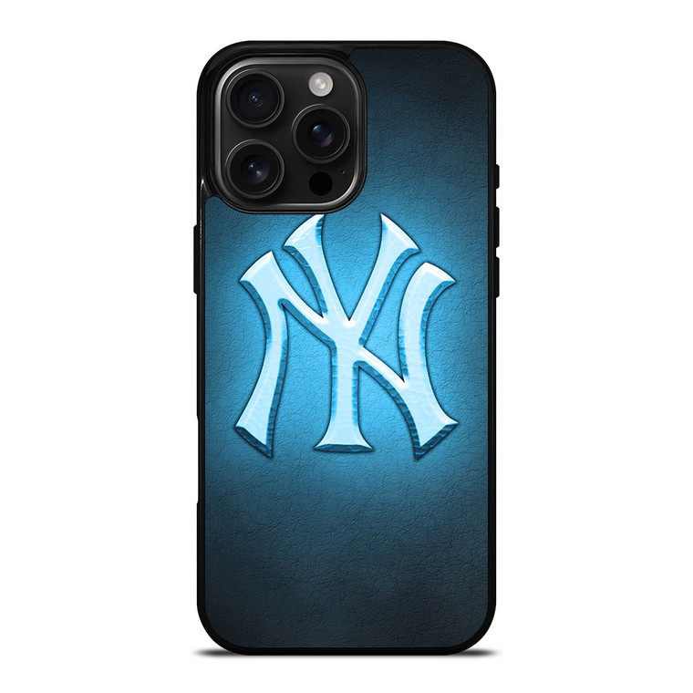MLB NEW YORK YANKEES LOGO 3 iPhone 16 Pro Max Case MLB NEW YORK YANKEES LOGO 3 iPhone 16 Pro Max Case