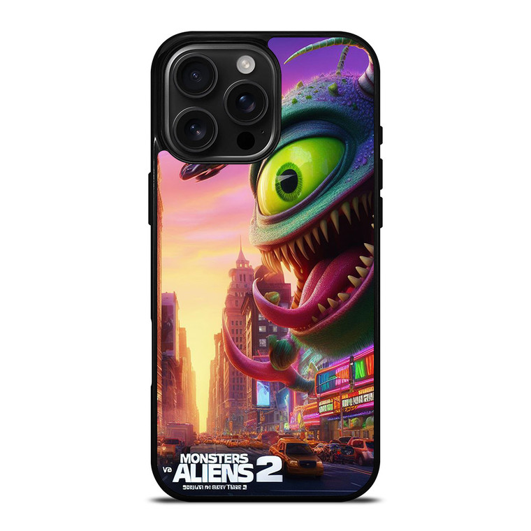 MONSTER VS ALIENS FUNNY CARTOON iPhone 16 Pro Max Case