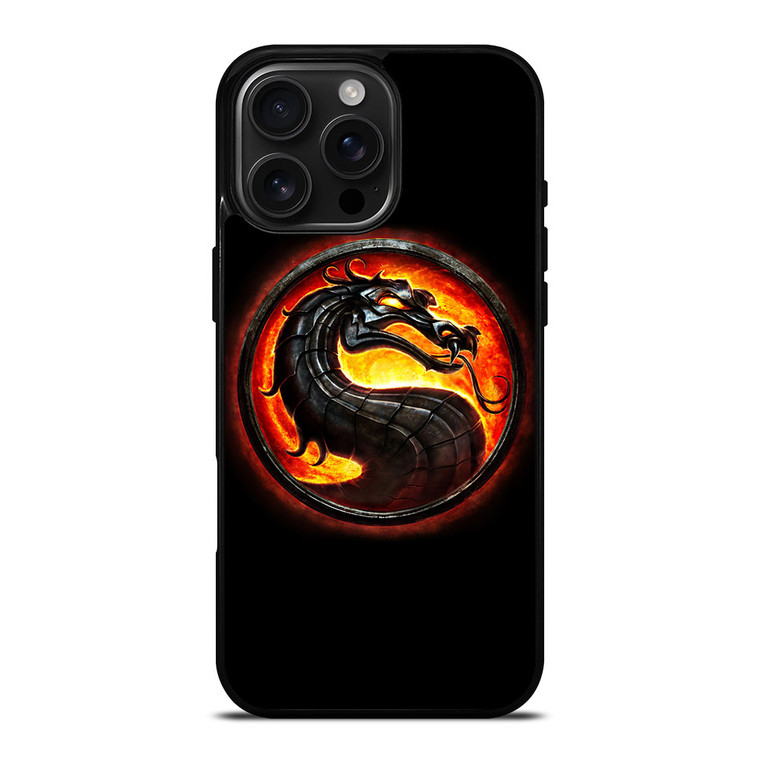 MORTAL KOMBAT LOGO iPhone 16 Pro Max Case