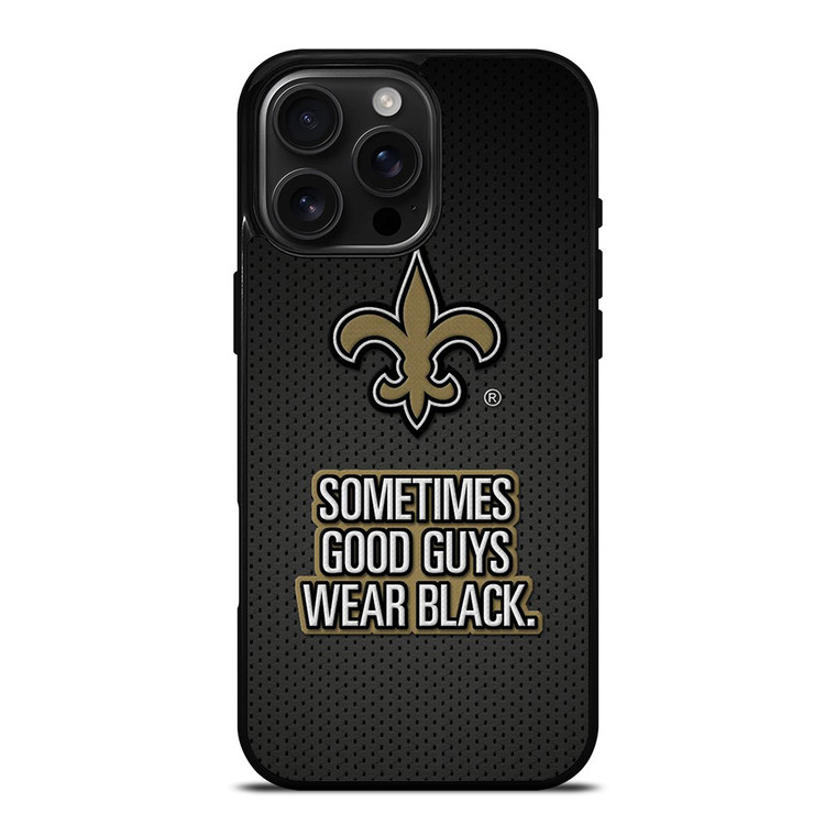 NEW ORLEANS SAINTS LOGO iPhone 16 Pro Max Case