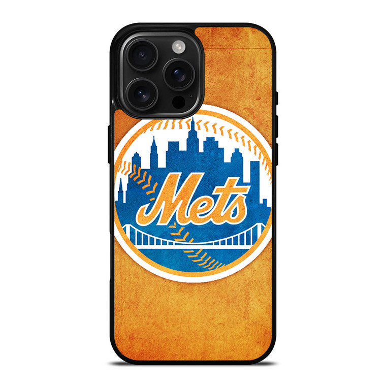 NEW YORK METS LOGO 2 iPhone 16 Pro Max Case