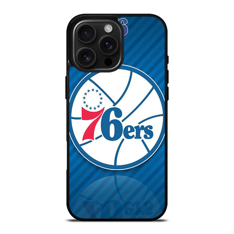 PHILADELPHIA 76ERS ICON iPhone 16 Pro Max Case