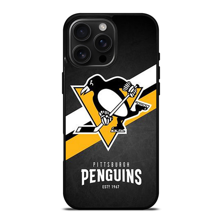 PITTSBURGH PENGUINS LOGO iPhone 16 Pro Max Case