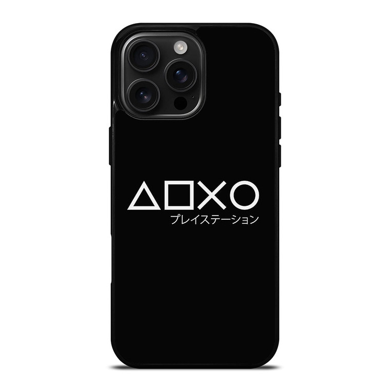 PLAYSTATION LOGO iPhone 16 Pro Max Case PLAYSTATION LOGO iPhone 16 Pro Max Case