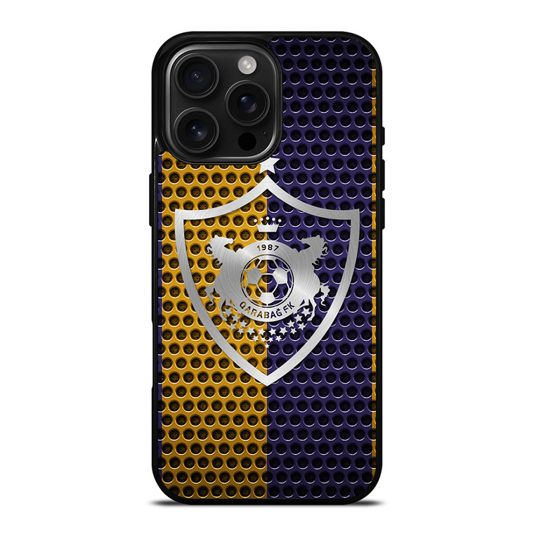 QARABAG FK LOGO ART iPhone 16 Pro Max Case