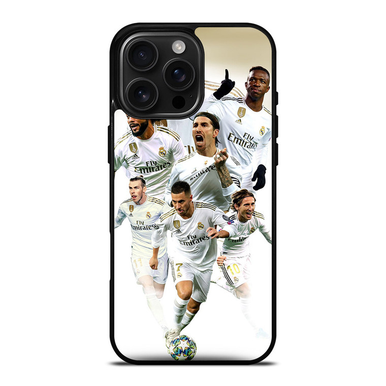 REAL MADRID SQUAD 2019 iPhone 16 Pro Max Case