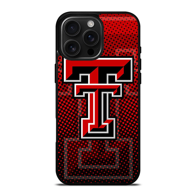 RED RAIDERS TEXAS TECH LOGO iPhone 16 Pro Max Case