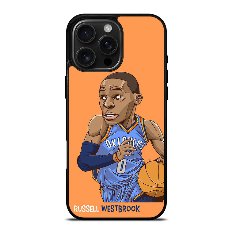 RUSSELL WESTBROOK PAINT iPhone 16 Pro Max Case