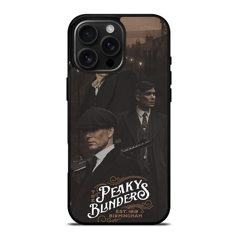 SHELBY PEAKY BLINDERS COLLAGE iPhone 16 Pro Max Case