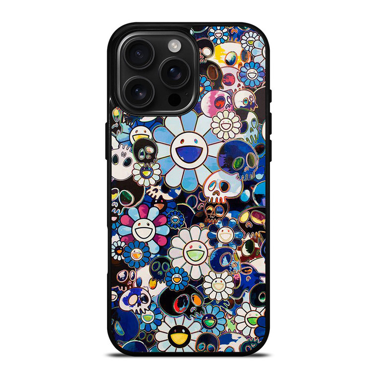 TAKASHI MURAKAMI SKULL iPhone 16 Pro Max Case