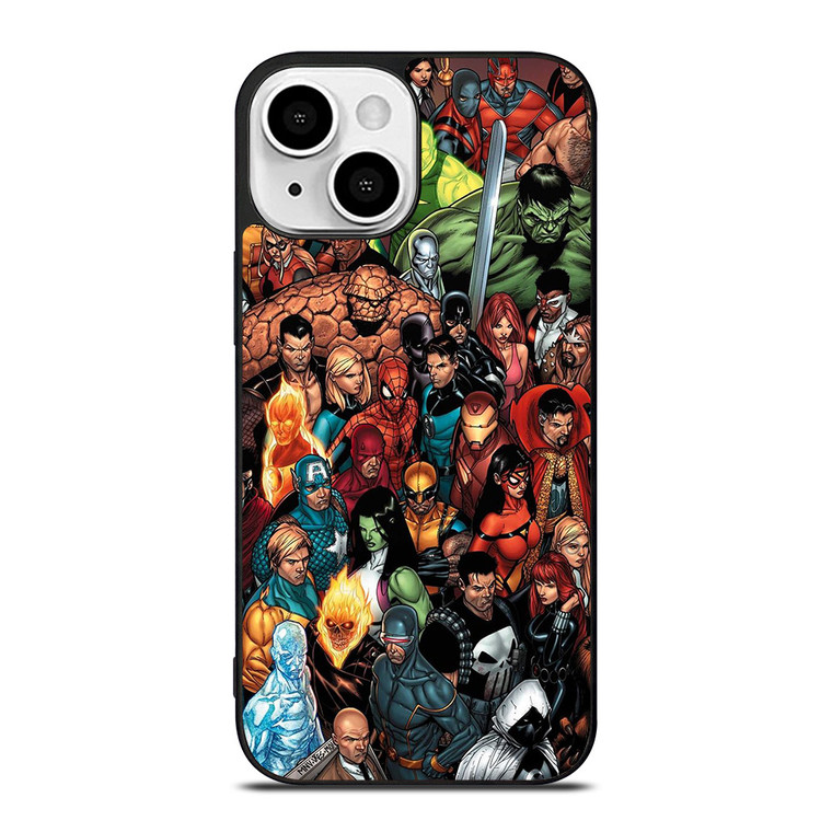 MARVEL COMICS CHARACTERS iPhone 13 Mini Case