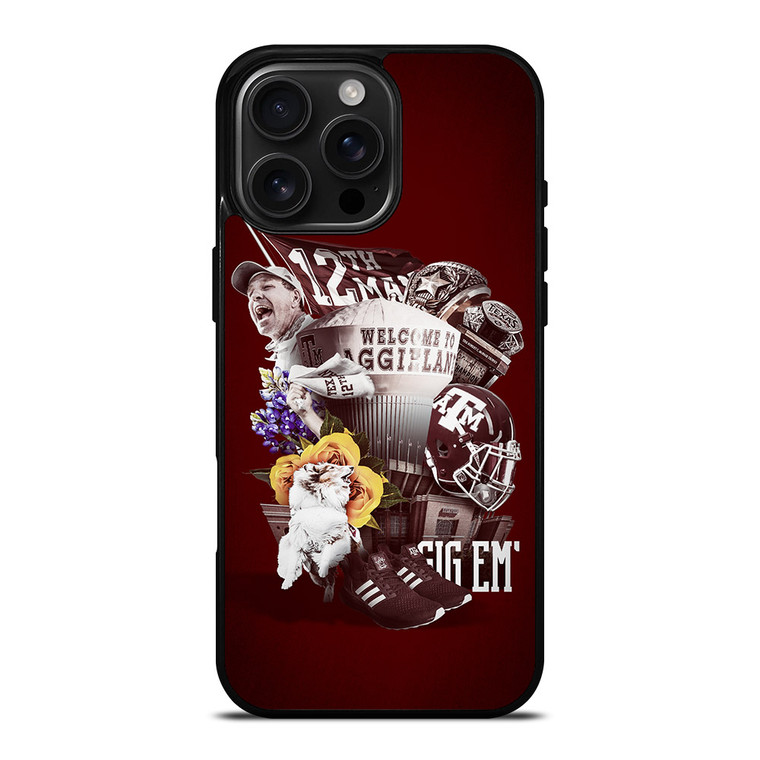 TEXAS A&M AGGIES iPhone 16 Pro Max Case