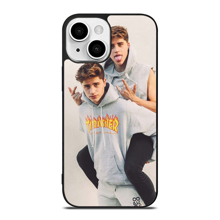 MARTINEZ TWINS THRASHER iPhone 13 Mini Case MARTINEZ TWINS THRASHER iPhone 13 Mini Case