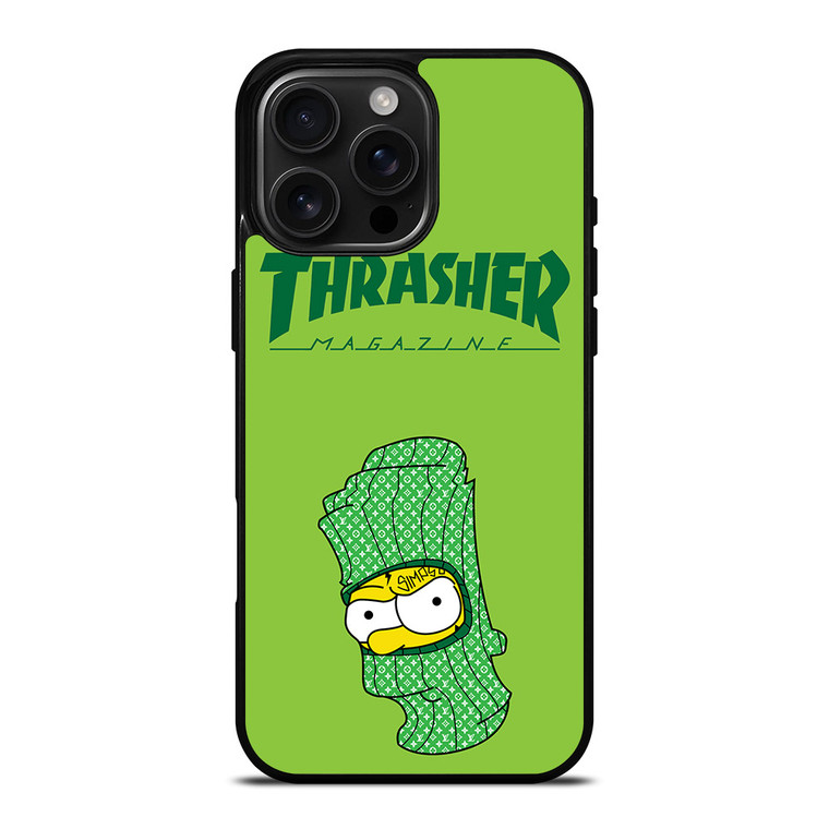 THRASHER MAGAZINE BART 2 iPhone 16 Pro Max Case