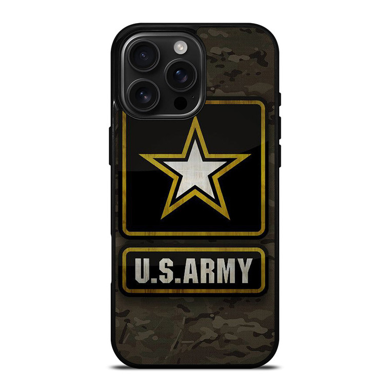 US ARMY MILITARY LOGO iPhone 16 Pro Max Case